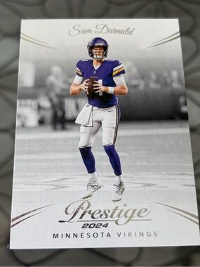 Sam Darnold 2024 Panini Minnesota Vikings NFL Football Card